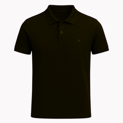 Classic Polo Slim Fit – Black